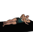 Leg Raise - Oblique Lying Single